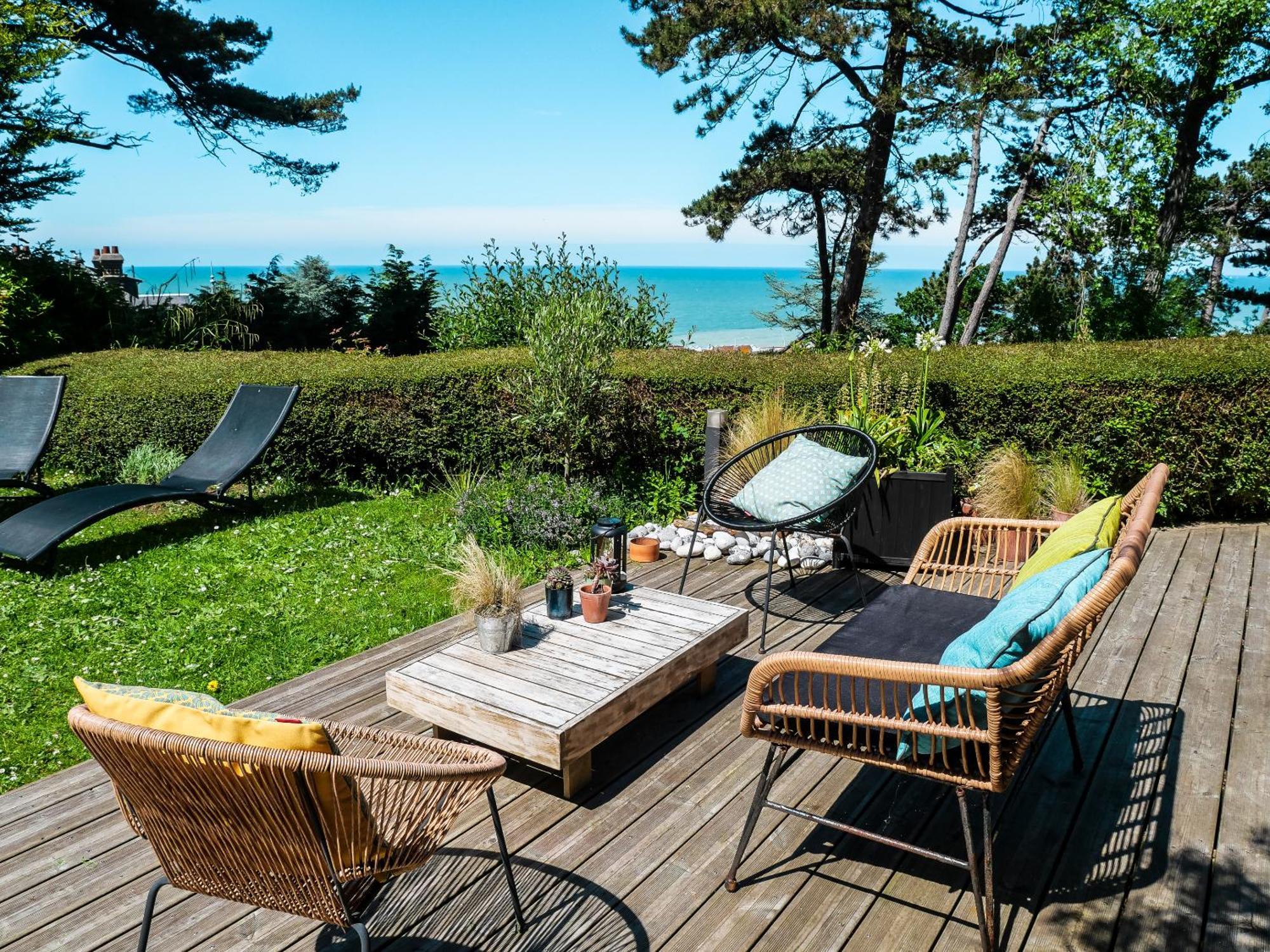 Le Carré Vue Mer Pourville-sur-Mer Exterior foto